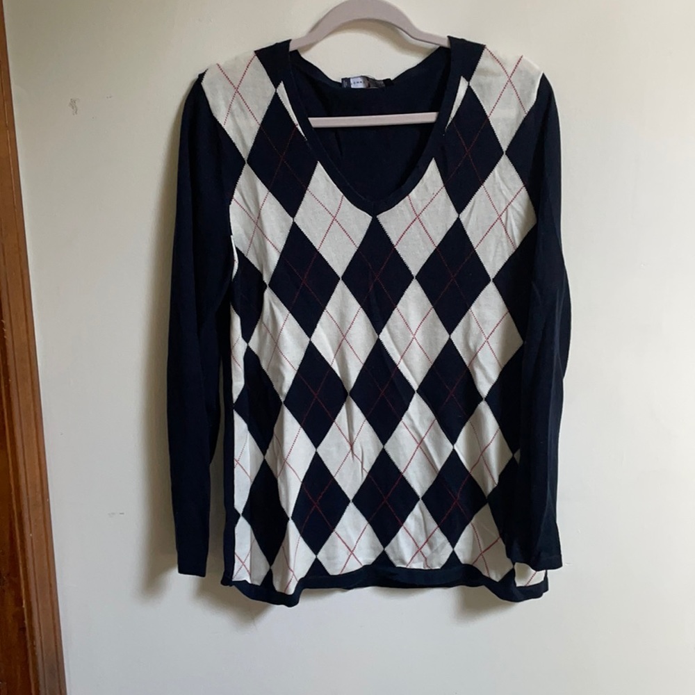 Tommy Hilfiger argyle sweater